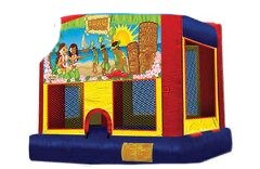 Luau 4 In 1 Combo Bounce W Slide