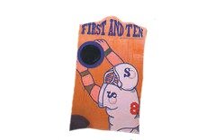 1st and 10 Football Throw 