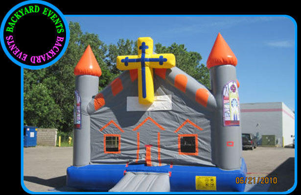 16X16 CHURCH BOUNCE $ DISCOUNTED PRICE $287.00