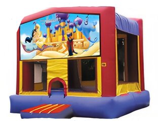 Aladdin 4 In 1 Combo Bounce W Slide