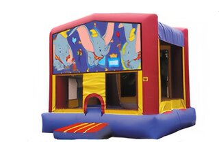 Dumbo 4 In 1 Combo Bounce W Slide 