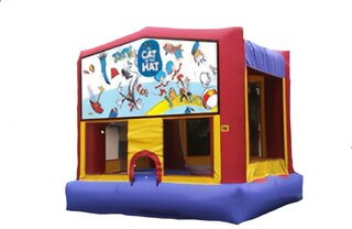 Cat In The Hat 4 In 1 Combo Bounce W Slide
