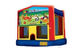 Kittens And Puppies 4 In 1 Combo Bounce W Slide