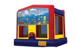 Sea World 4 In 1 Combo Bounce W Slide