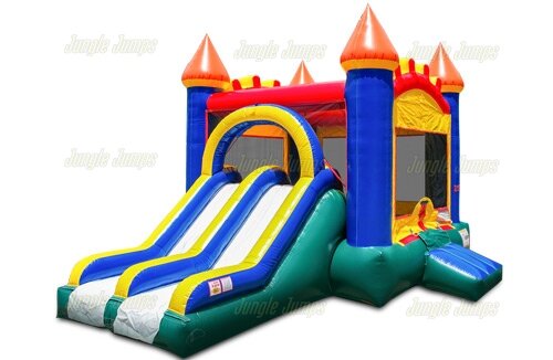 Dual Lane Combo Bouncer Rentals