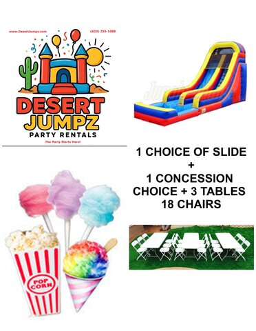 Backyard Slide Party Package Deal
