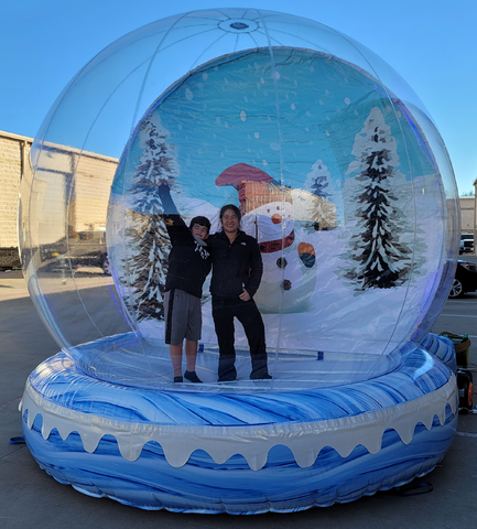 giant snow globe rental