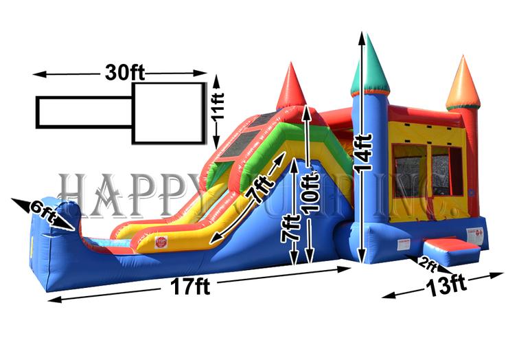 5 in 1 Super Combo Measurements