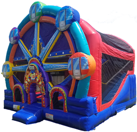 Ferris Wheel Bounce House Left