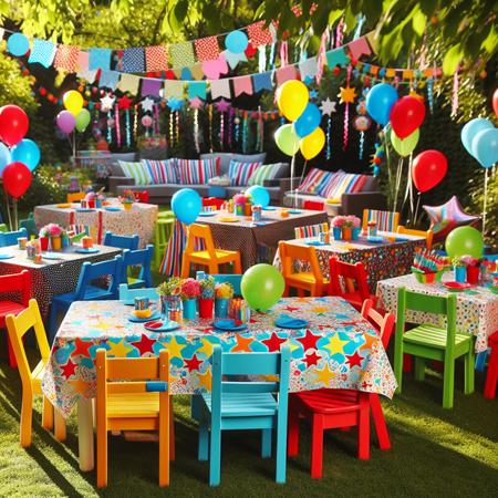 Kids Table and Chair Rental