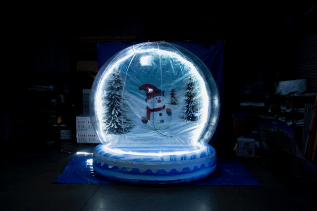 giant snow globe rental