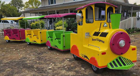 Trackless Train in Coppell