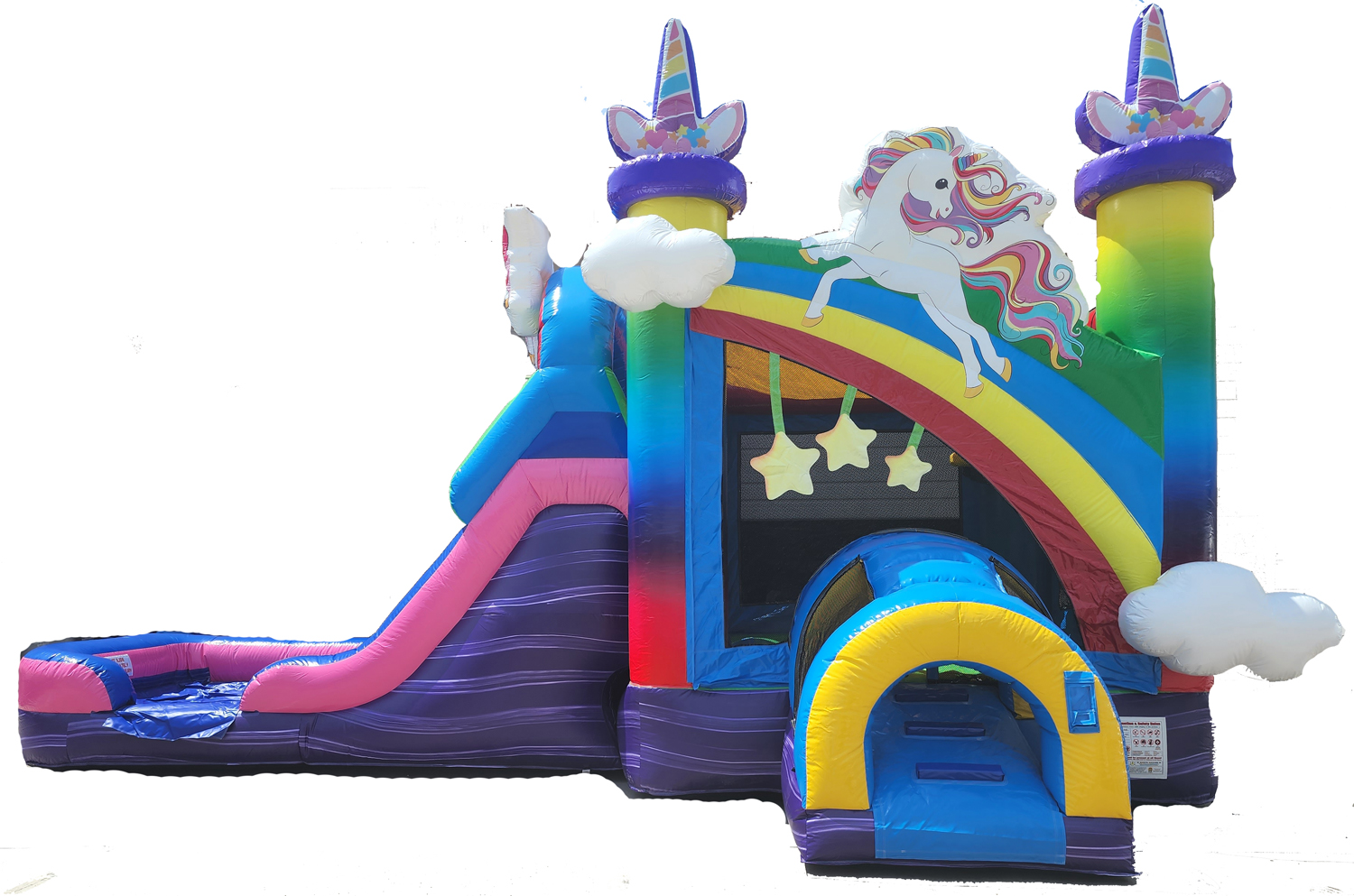 Unicorn Combo Bounce House Rental Frisco