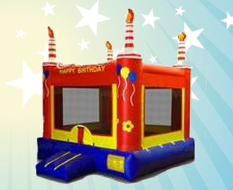 Birthday Cake Bounce House