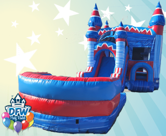 Cool Breeze Bounce House Waterslide