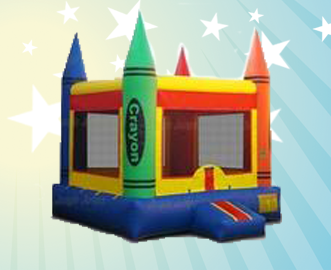 Crayon Bounce House