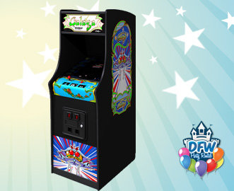 Galaga Upright Arcade Game