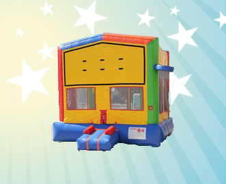 Theme-able Bounce House with Hoop