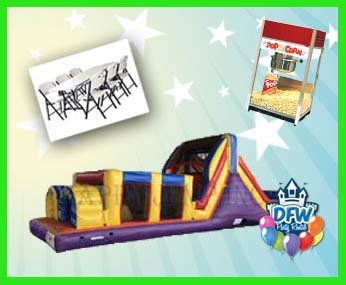 Save $50 On a Obstacle Course Party Package
