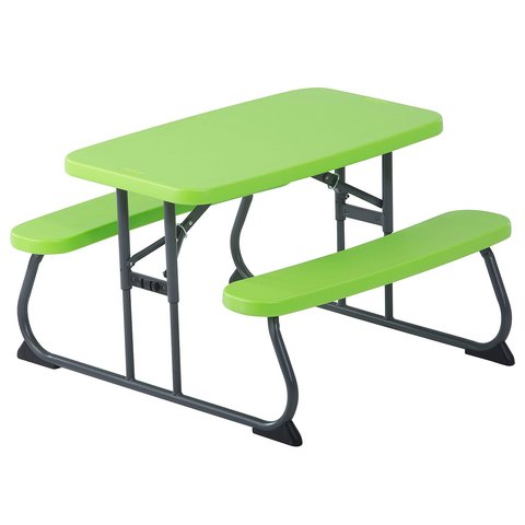 Kids Green Picnic Table