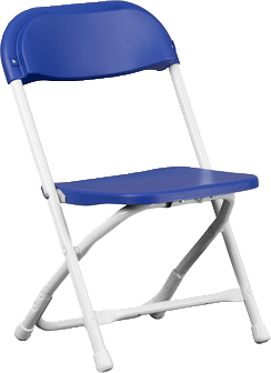 Kids folding chairs - Blue CP