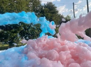 Color Foam Party / Gender Reveal Party