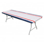6' Patriotic Table Cover