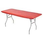 6' Red Table Cover
