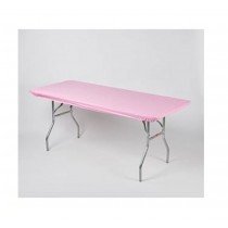 6' Pink Table Cover