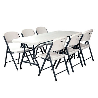 6 Chairs  and 1 Table