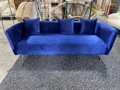 Hagar Sofa - Royal Blue 