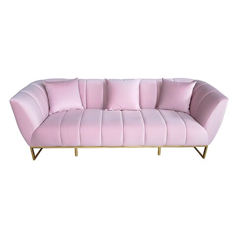 Enock Sofa - Pink - New Arrival 