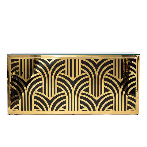 Lisa Black and Gold Bar - New Arrival
