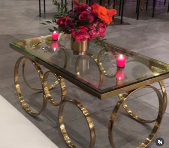 Grace Coffee Table - Gold