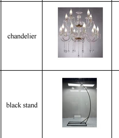 Chandelier Stands (Shepherd Hooks) - 9ft Tall