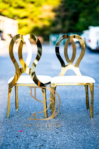 Infinity Gold Chair
