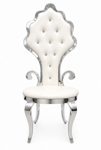Danielle Bride and Groom Seating  Silver