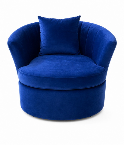 Hagar Armchair - Royal Blue 