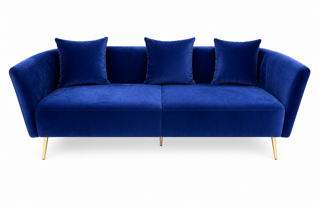 Hagar Sofa - Royal Blue 