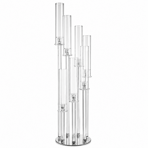 Glass Candlestick (10 arm) - 5 FT