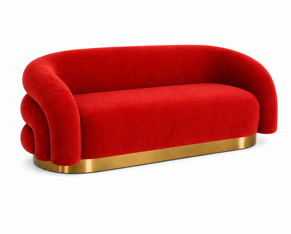 Priya Sofa - Red