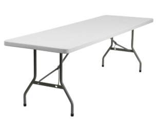 8ft Long Table