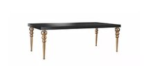 Brooklyn Black and Rosegold Legs