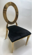 O'Back Chair Gold-Black 