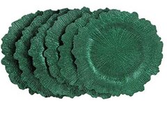 Acrylic Reef Charger - Green
