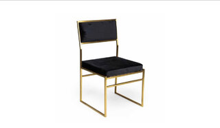 Halle Dining Chair - Black - New Arrival