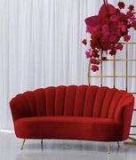 Kash Loveseat - Red 