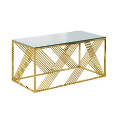Caleb Coffee Table - Gold - New Arrival 