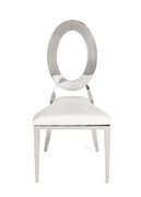 O'Back Chair Silver-White 