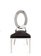 O'Back Chair Silver-Black 